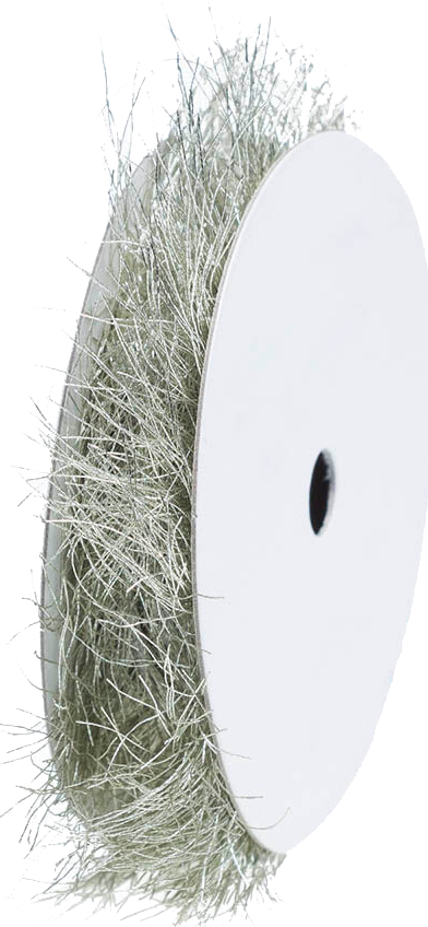 Silver Feather Ribbon 3 Yards Ribbon