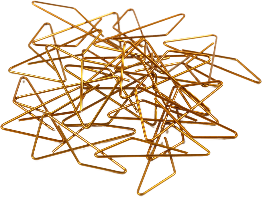 Gold Butterfly Clips - 15 Pack