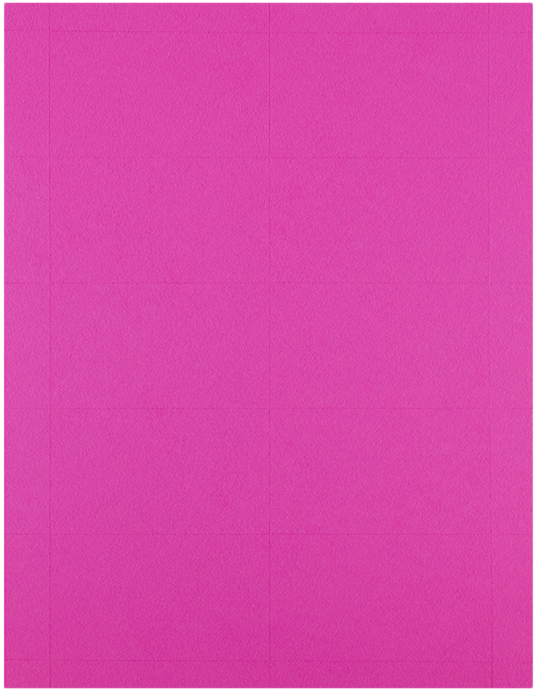 Bright Fuchsia Business Cards - 100 Pack