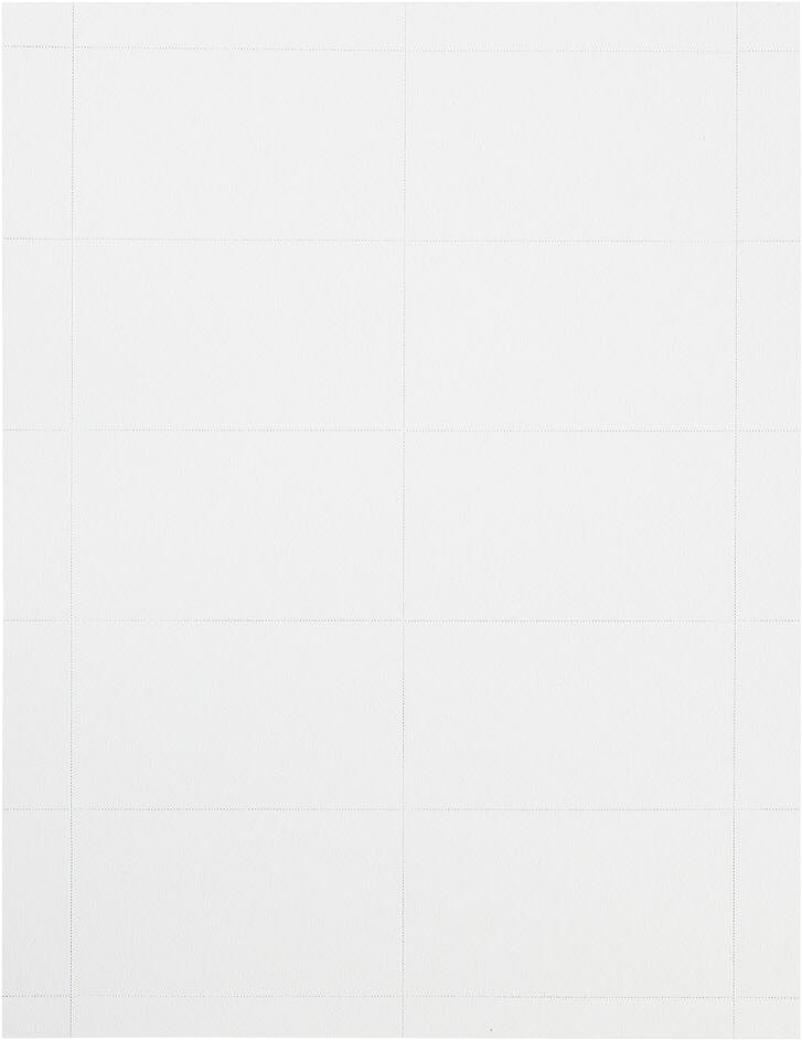 White Business Cards - 100 Pack