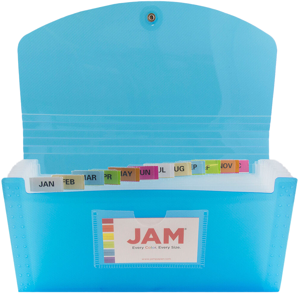 Blue Check Size 13 Pocket Expanding Files (5 x 10 1/2)
