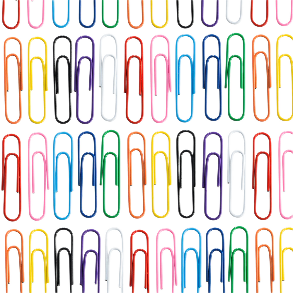 Assorted Jumbo 2 Inch Paper Clips - 10 Packs of 75