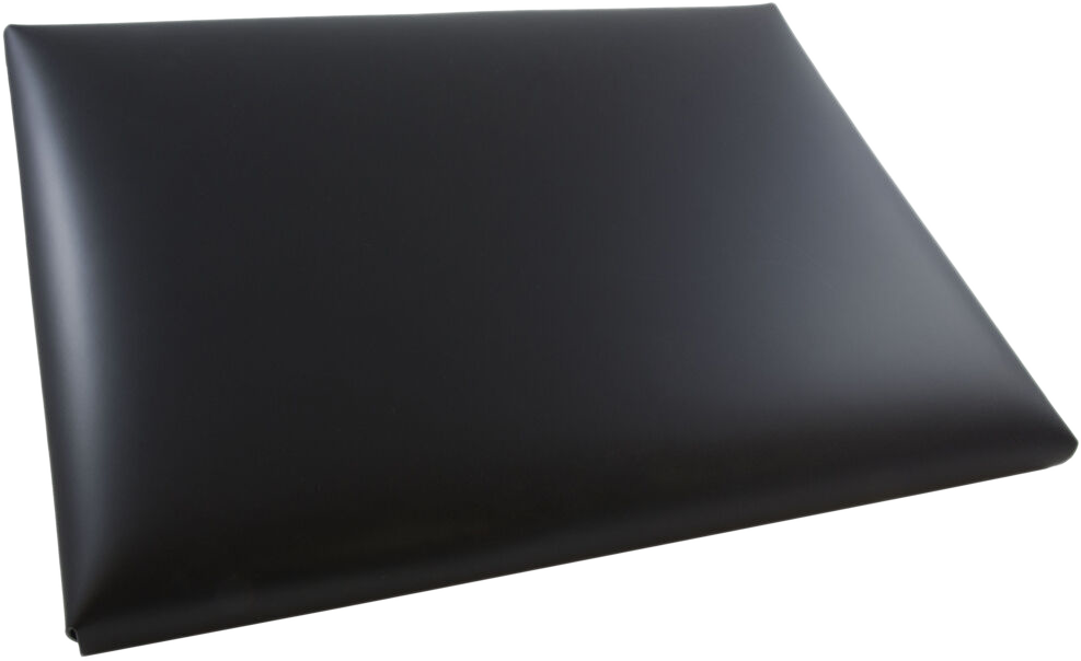 Black 14 x 11 Leather Portfolios with Snap