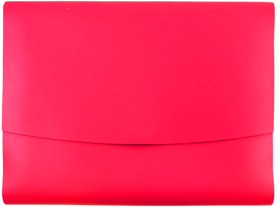 Fuchsia 10 x 13 Leather Portfolios with Snap