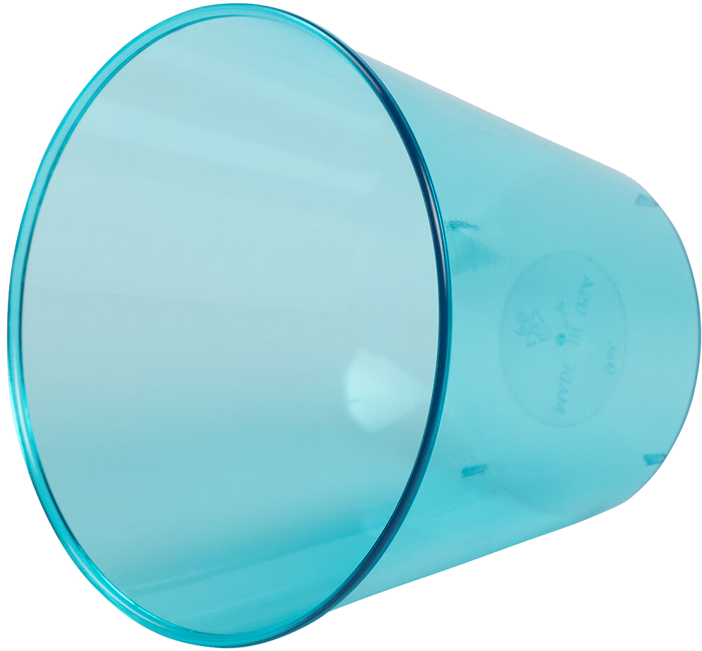Bright Blue 9oz Plastic Tumblers - 72 Pack