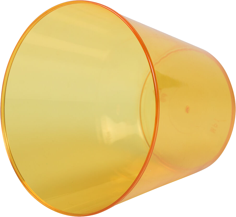 Orange 9oz Plastic Tumblers - 72 Pack