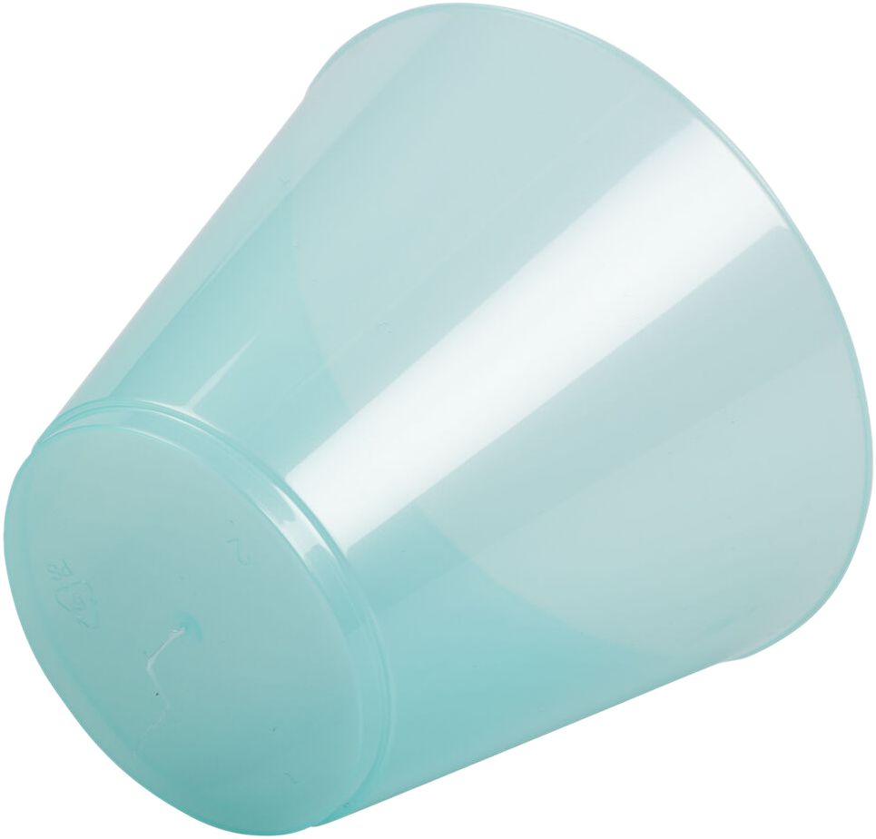 Light Teal Blue 9oz Plastic Tumblers - 72 Pack