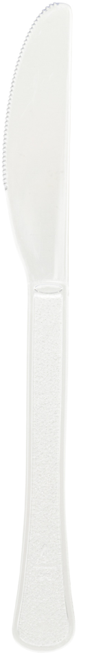 Clear Plastic Knives - 20 Pack