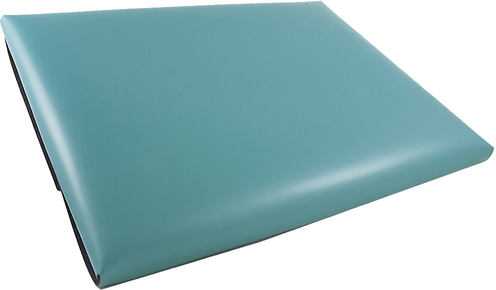 Teal 10 x 13 Leather Portfolios with Snap