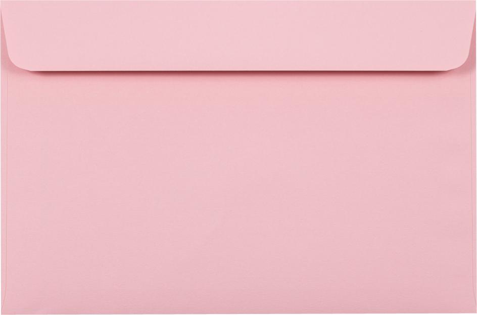 Baby Candy Pink 32lb 6 x 9 Booklet Envelopes