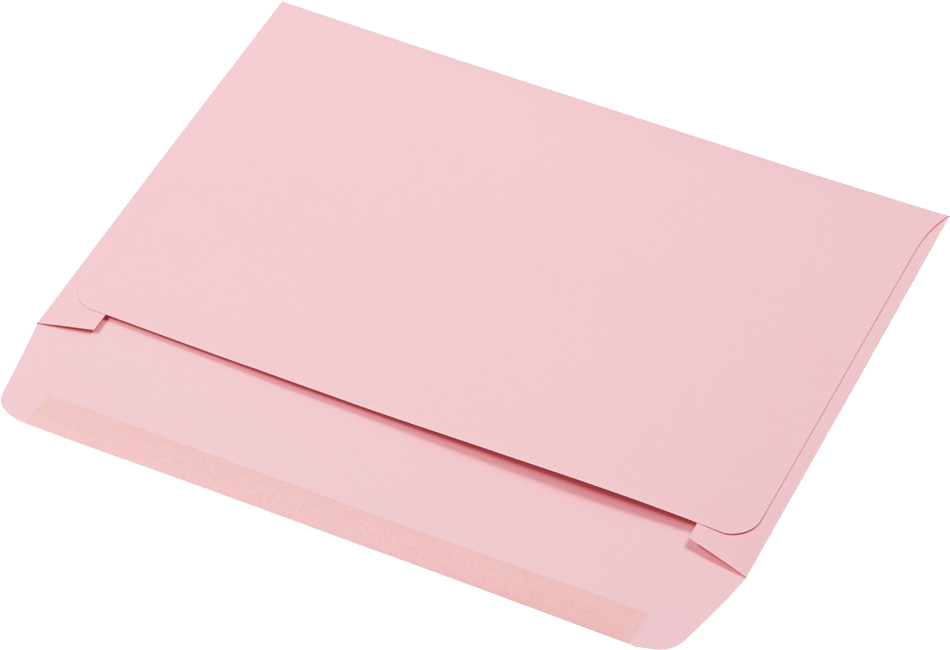 Baby Candy Pink 32lb 6 x 9 Booklet Envelopes