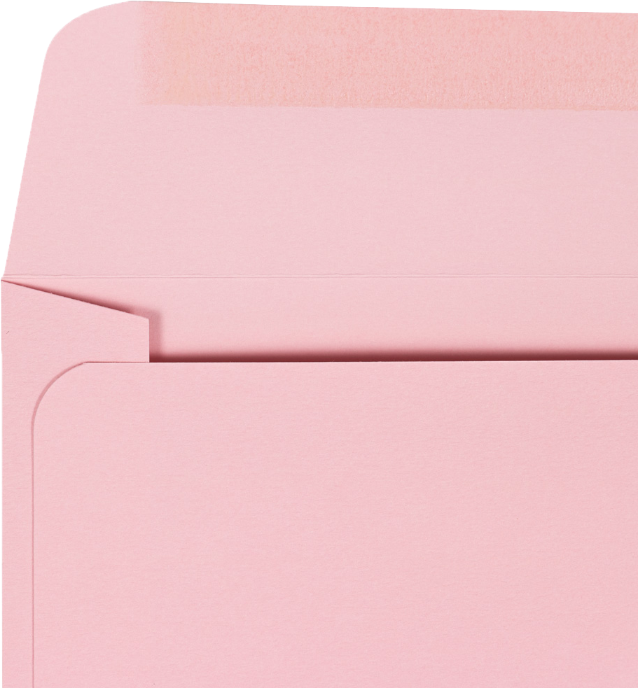 Baby Candy Pink 32lb 6 x 9 Booklet Envelopes