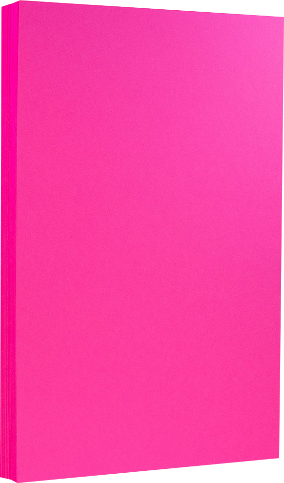 Fuchsia Pink Magenta 65lb 8 1/2 x 14 Cardstock