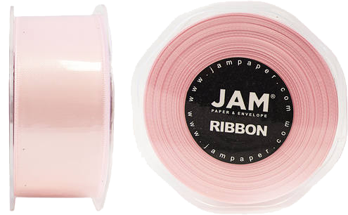 Baby Pink Satin 1 1/2 Inch x 25 Yards Ribbon