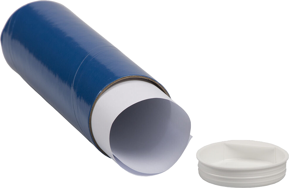 Blue 2 x 6 Mailing Tubes