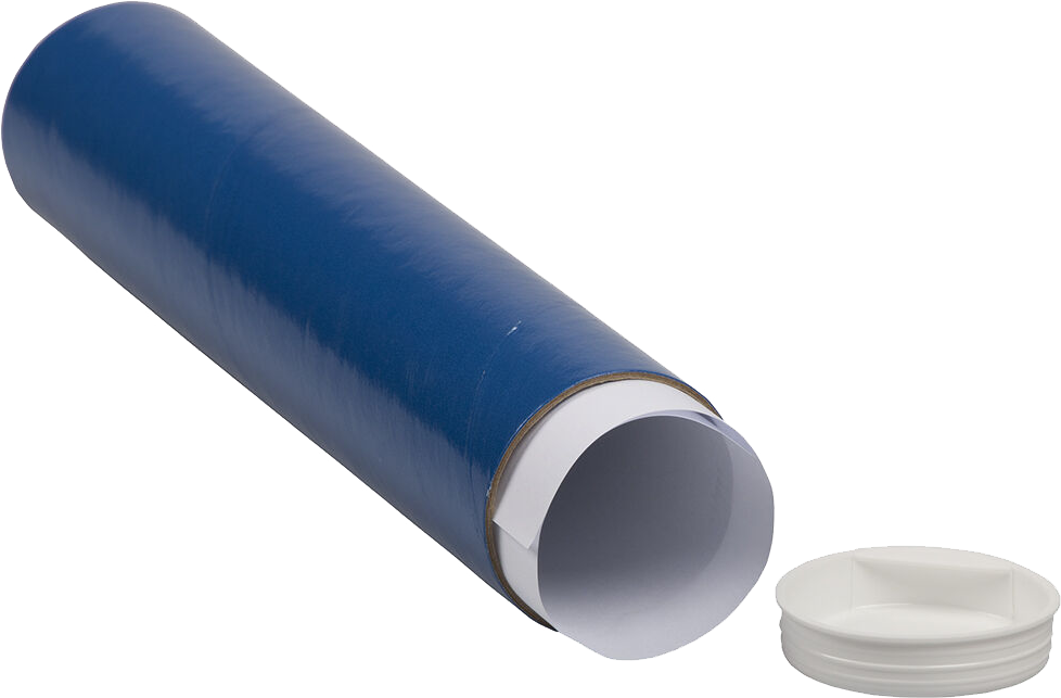 Blue 2 x 9 Mailing Tubes