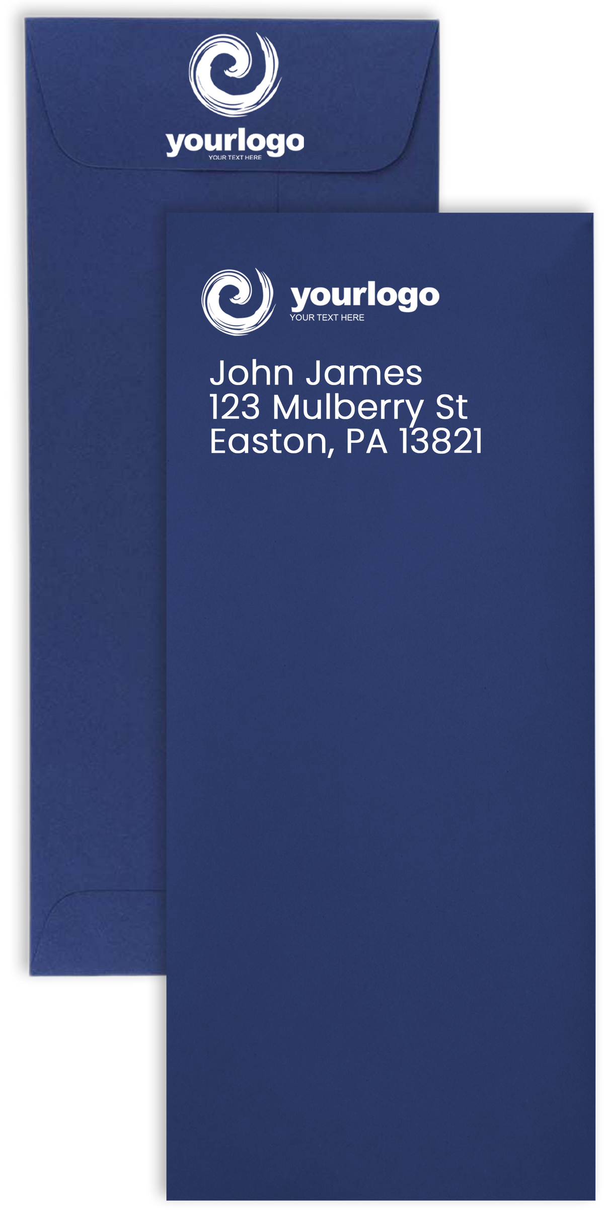 Presidential Blue 32lb #10 Policy Envelopes (4 1/8 x 9 1/2)