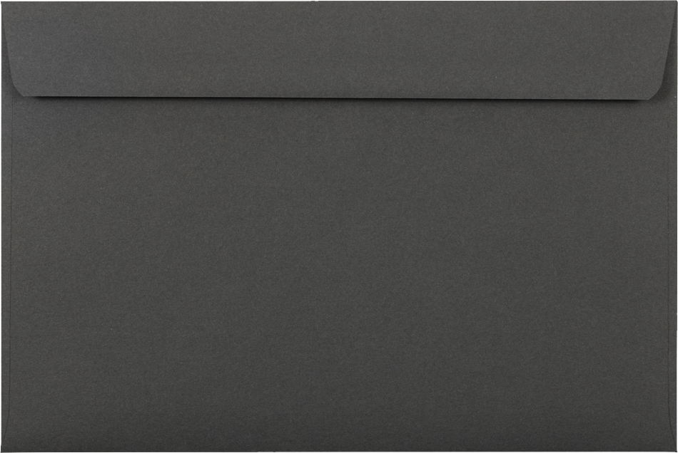 Dark Smoke Gray 28lb 6 x 9 Booklet Envelopes