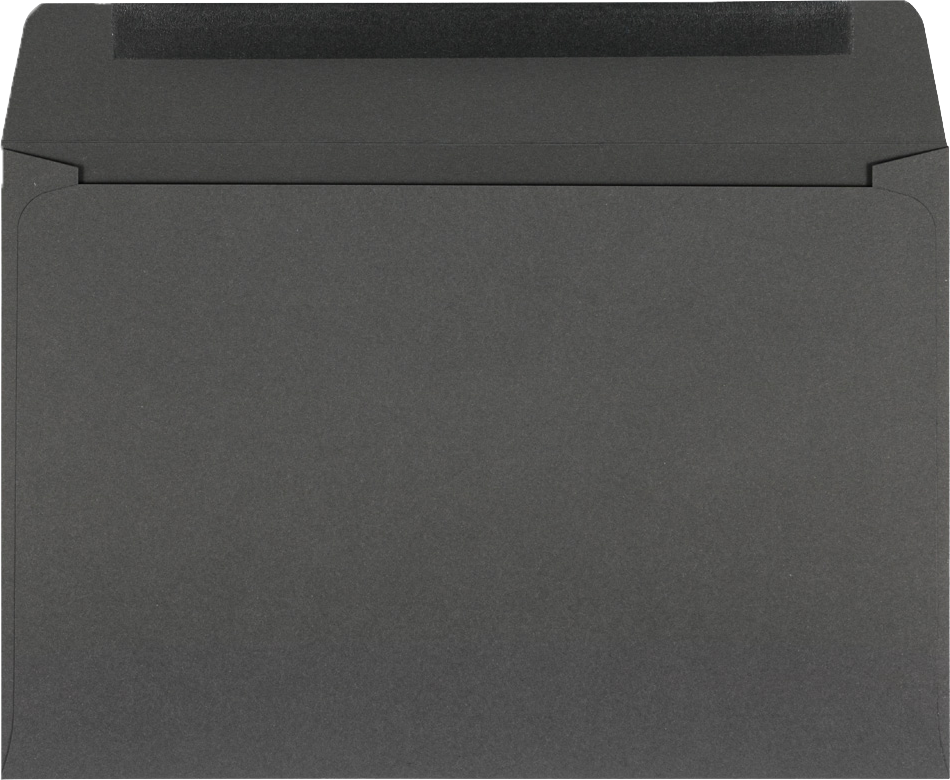 Dark Smoke Gray 28lb 6 x 9 Booklet Envelopes