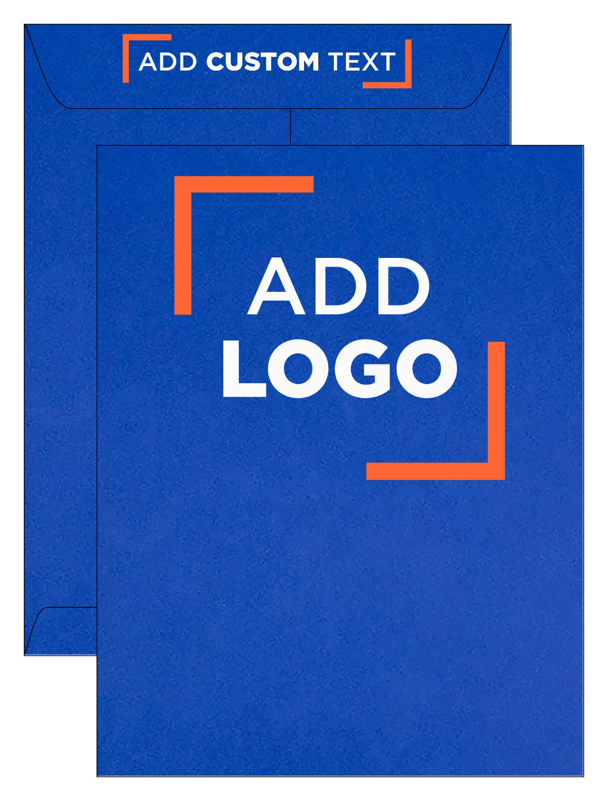 Presidential Blue 32lb 10 x 13 Open End Envelopes