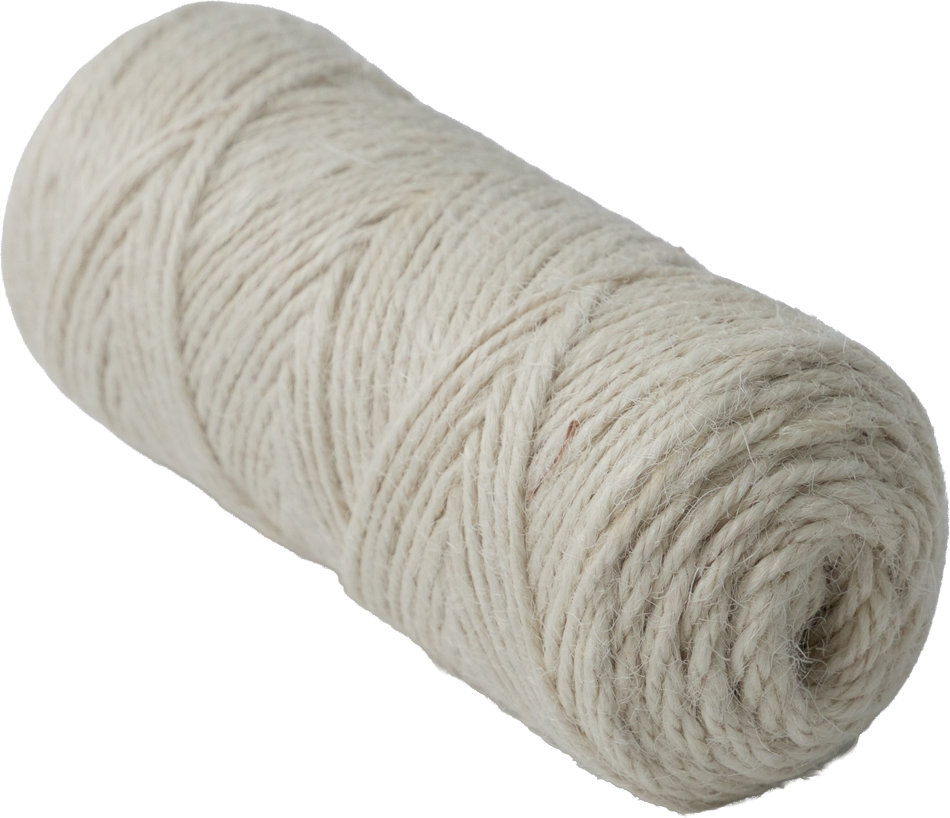 Ivory 75 Yards Twine Ribbon