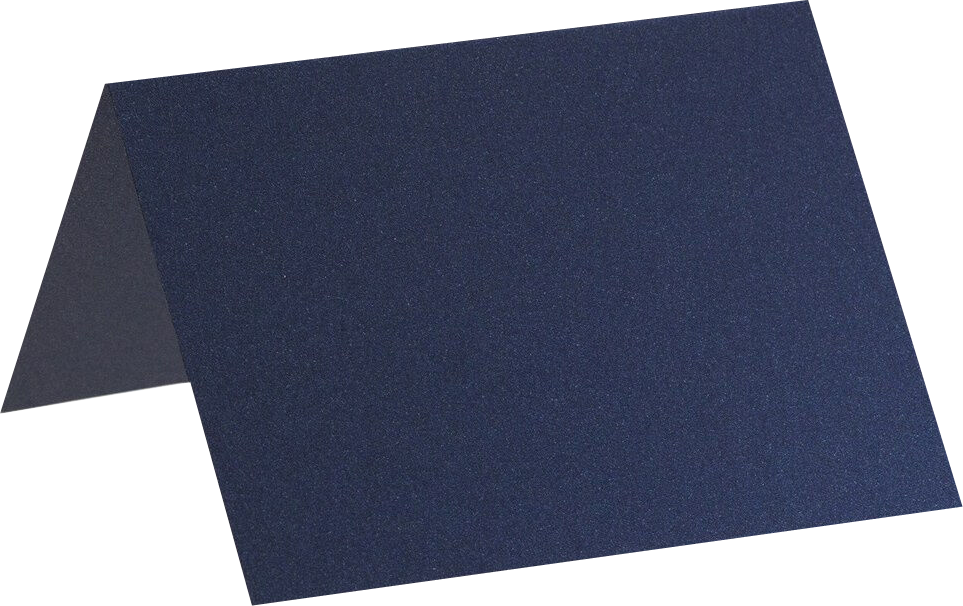 Lapis Lazuli Blue Metallic 100lb A2 Foldover Cards (4 1/4 x 5 1/2)