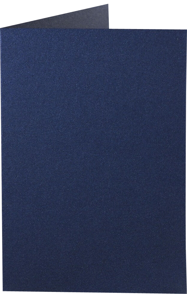 Lapis Lazuli Blue Metallic 100lb A2 Foldover Cards (4 1/4 x 5 1/2)