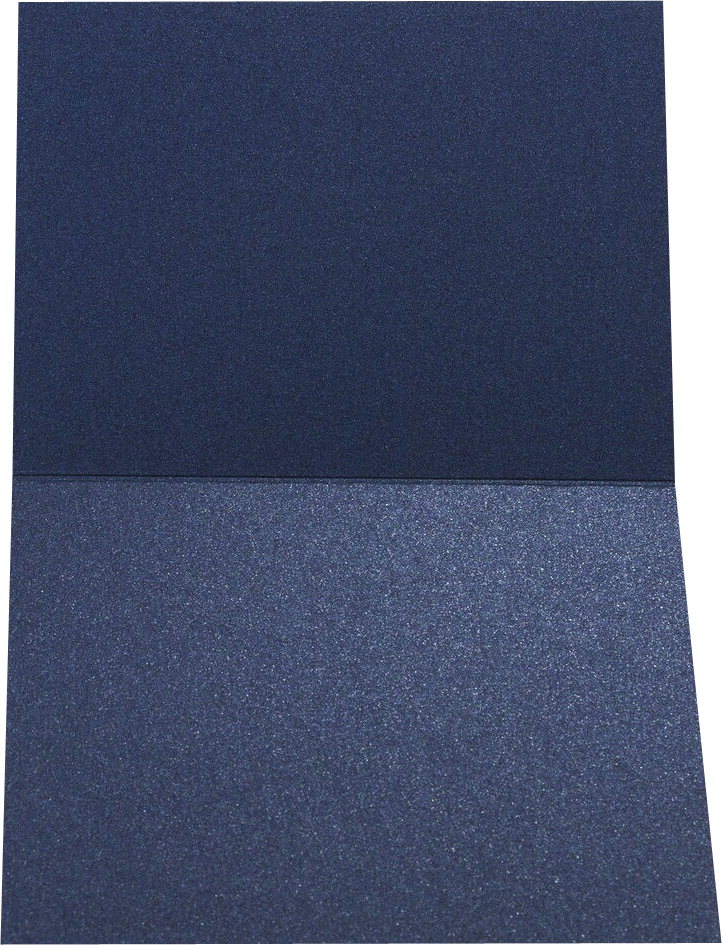Lapis Lazuli Blue Metallic 100lb A2 Foldover Cards (4 1/4 x 5 1/2)