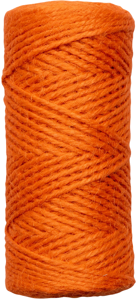 Orange 75 Yards Twine Ribbon