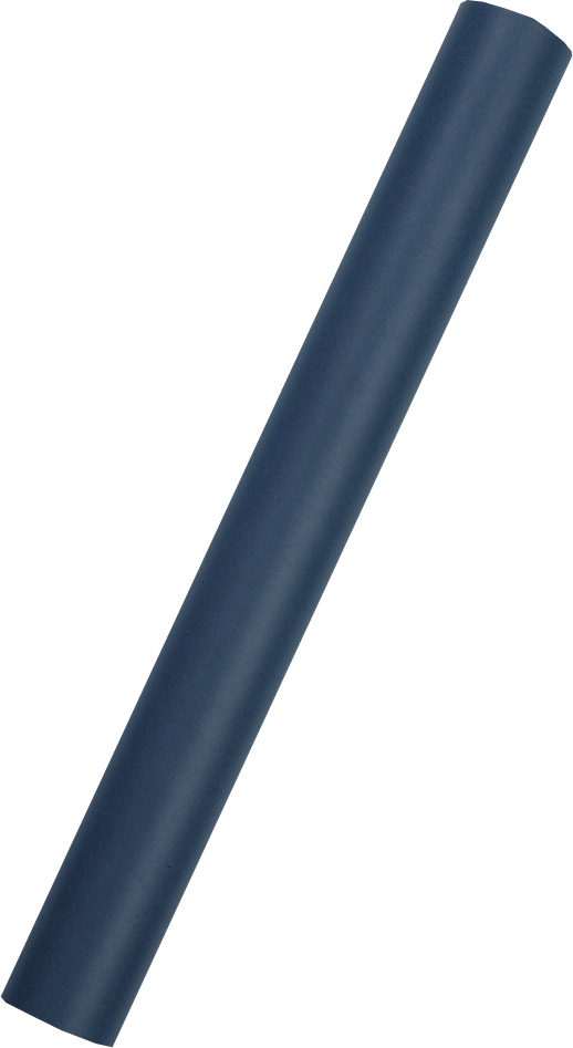 Navy Blue Matte Wrapping Paper - Short Mini Roll (26.3 Sq Ft)