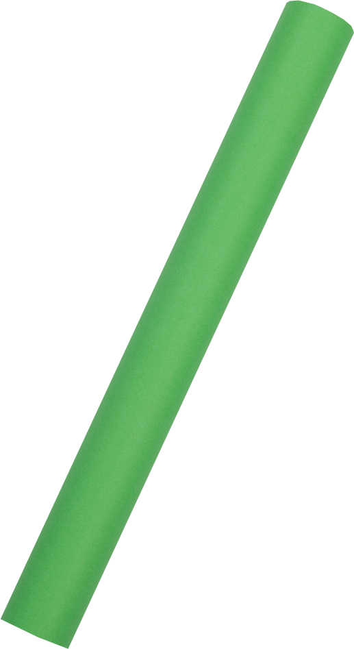 Lime Green Matte Wrapping Paper - Short Mini Roll (26.3 Sq Ft)