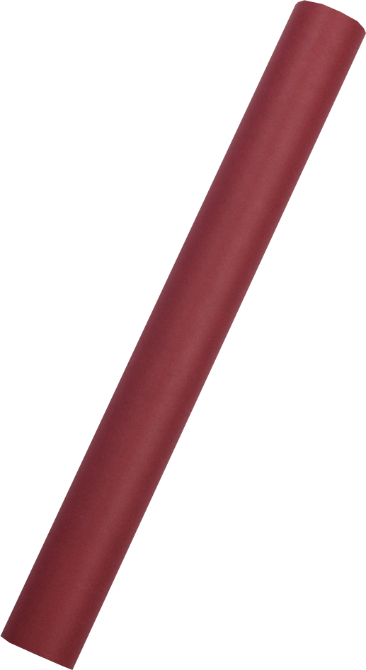 Burgundy Red Matte Wrapping Paper - Short Mini Roll (26.3 Sq Ft)