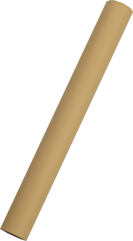 Natural Matte Wrapping Paper - Short Mini Roll (26.3 Sq Ft)