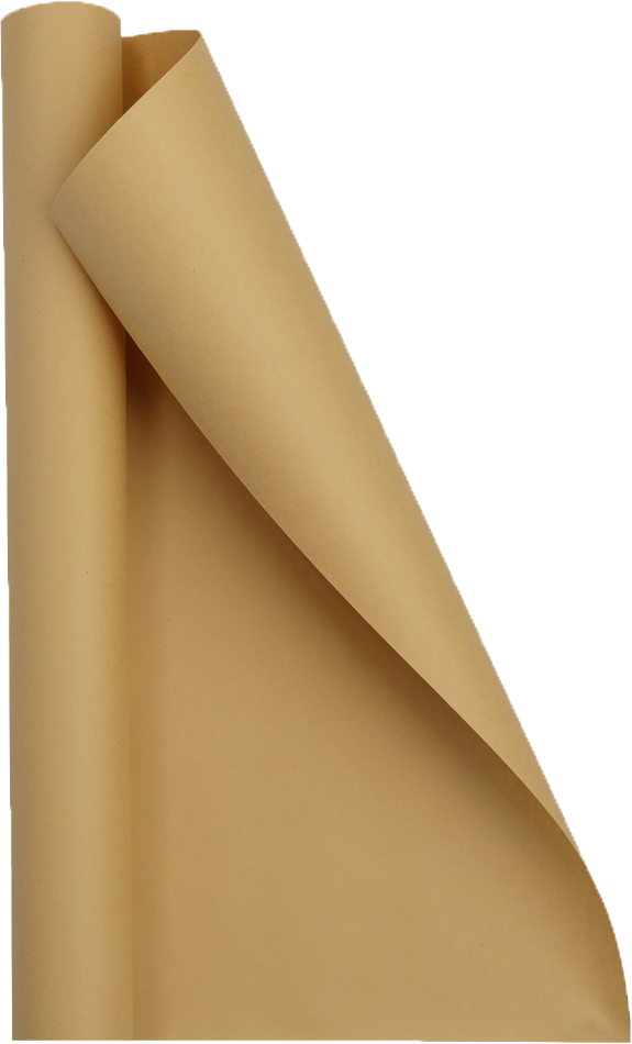 Natural Matte Wrapping Paper - Short Mini Roll (26.3 Sq Ft)