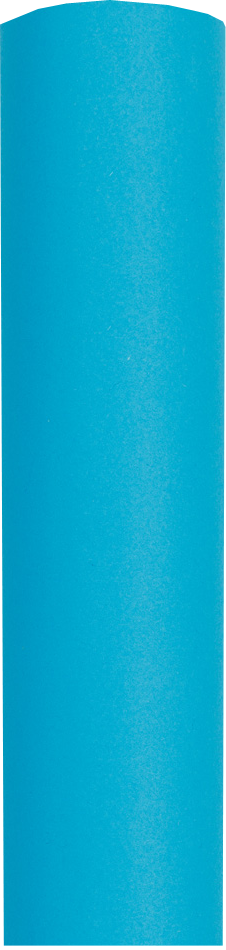 Blue Matte Wrapping Paper - Short Mini Roll (26.3 Sq Ft)