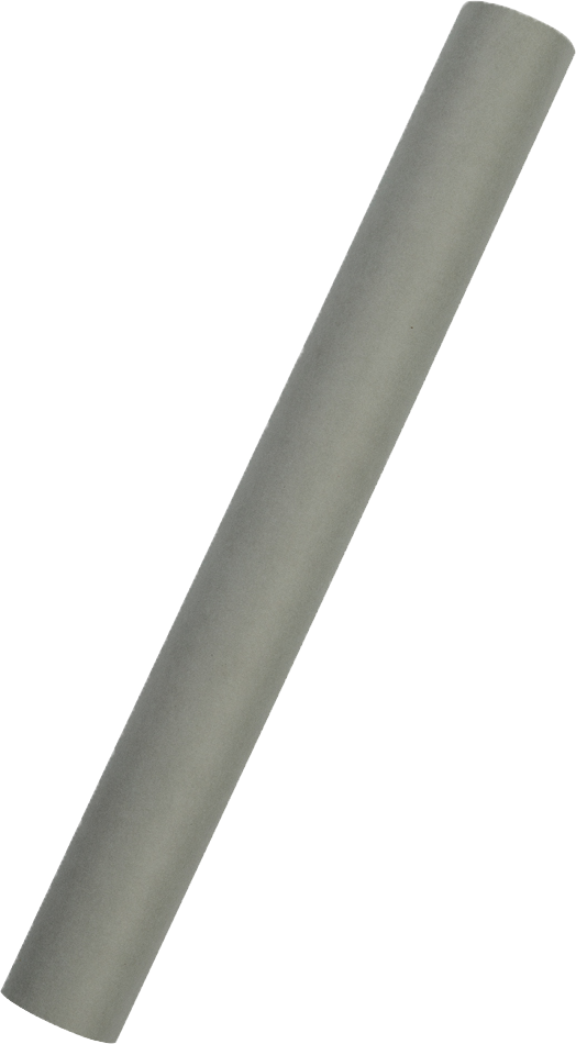 Gray Matte Wrapping Paper - Short Mini Roll (26.3 Sq Ft)
