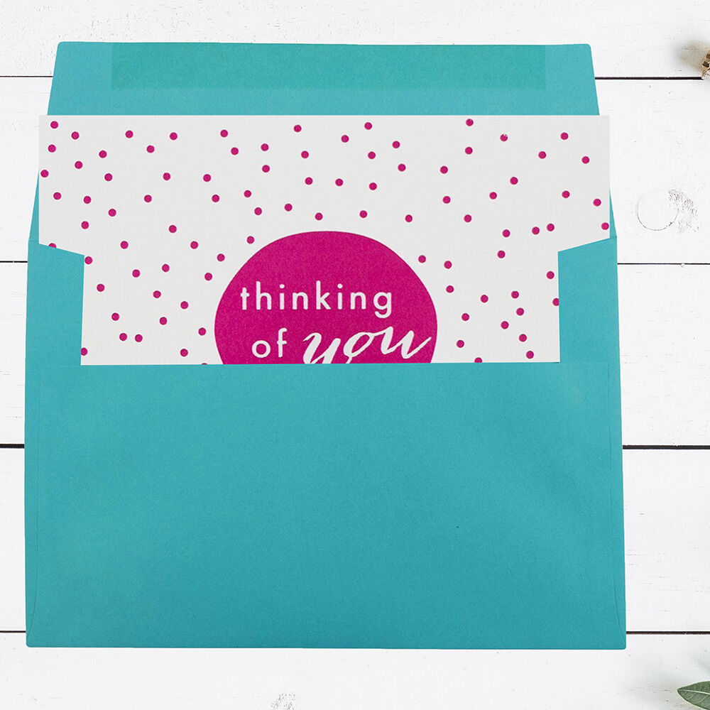 Sea Blue 24lb A7 Invitation Envelopes (5 1/4 x 7 1/4)