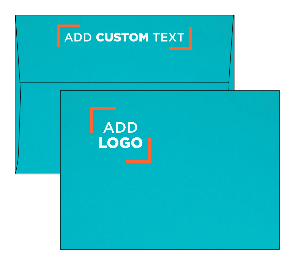 Sea Blue 24lb A7 Invitation Envelopes (5 1/4 x 7 1/4)