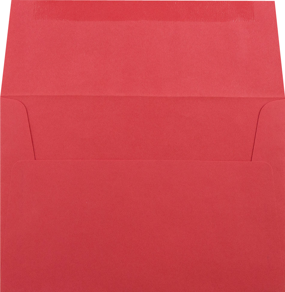 Red 24lb A8 Invitation Envelopes (5 1/2 x 8 1/8)