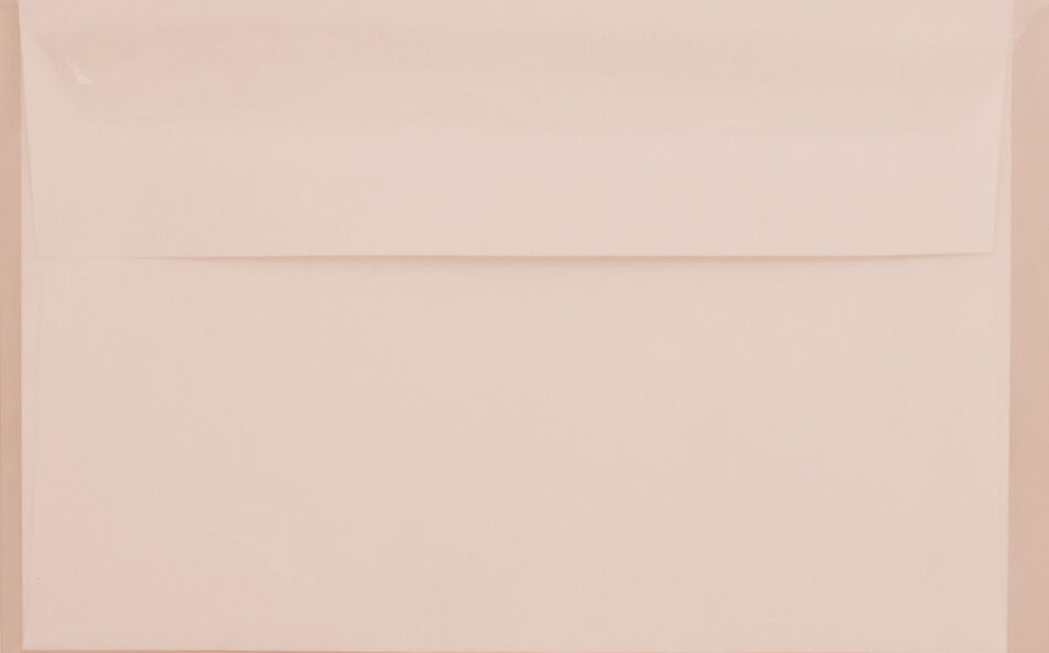 Peach 1.6mil 5 7/16 x 8 5/8 Cello Envelopes with Peel & Seal