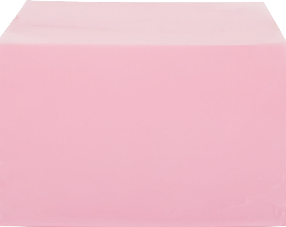 Light Red 1.6mil 5 7/16 x 8 5/8 Cello Envelopes with Peel & Seal