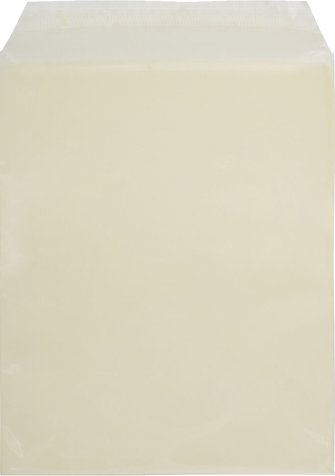Yellow 1.6mil 8 15/16 x 11 1/4 Cello Envelopes with Peel & Seal