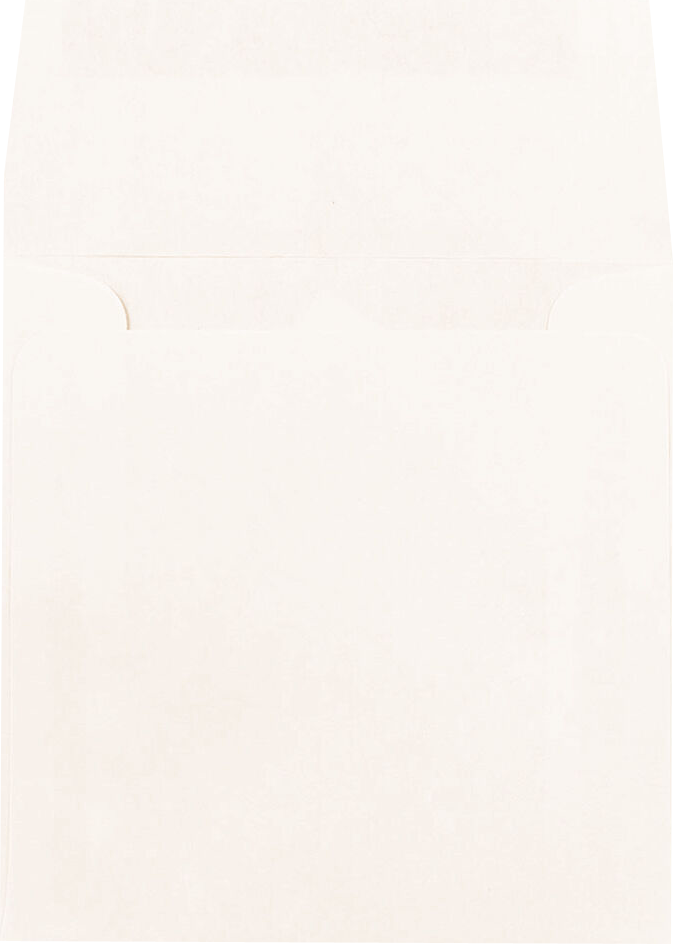 Natural 24lb Strathmore 6 1/2 x 6 1/2 Square Premium Envelopes