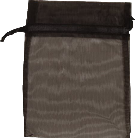 Black Small Sheer Bags (4 x 5 1/2)