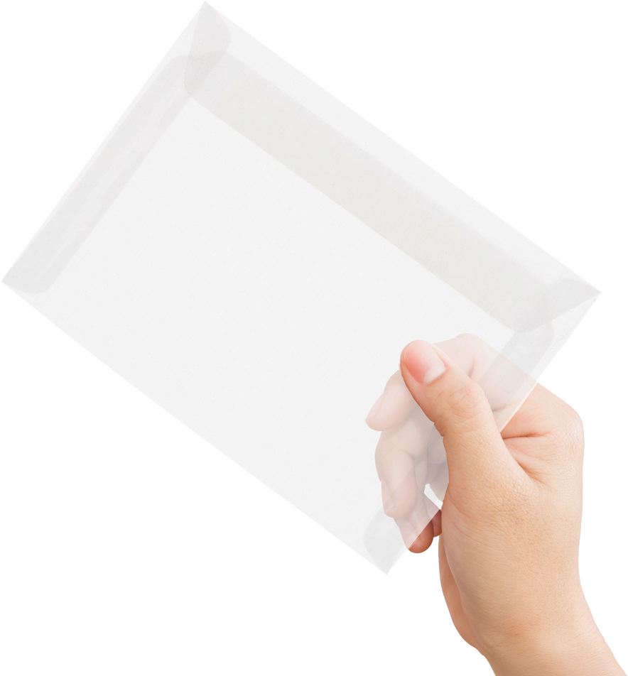 Clear Translucent 30lb 9 x 12 Booklet Envelopes