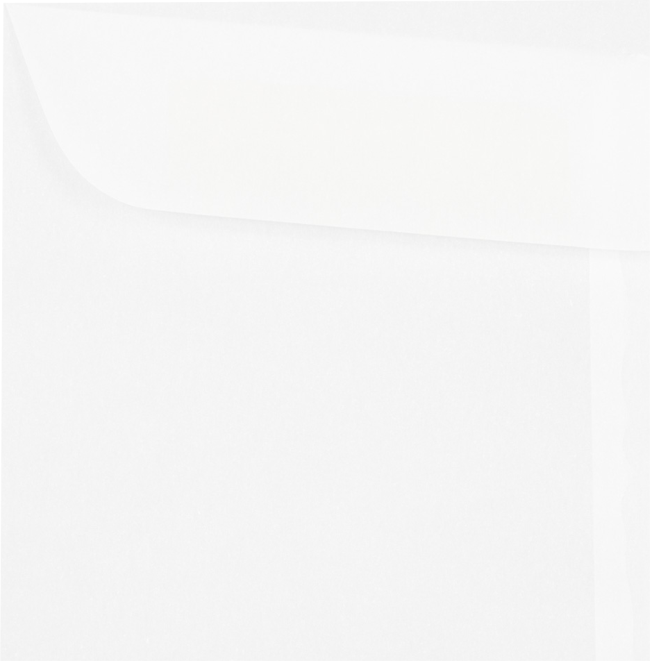 Clear Translucent 30lb 9 x 12 Open End Envelopes