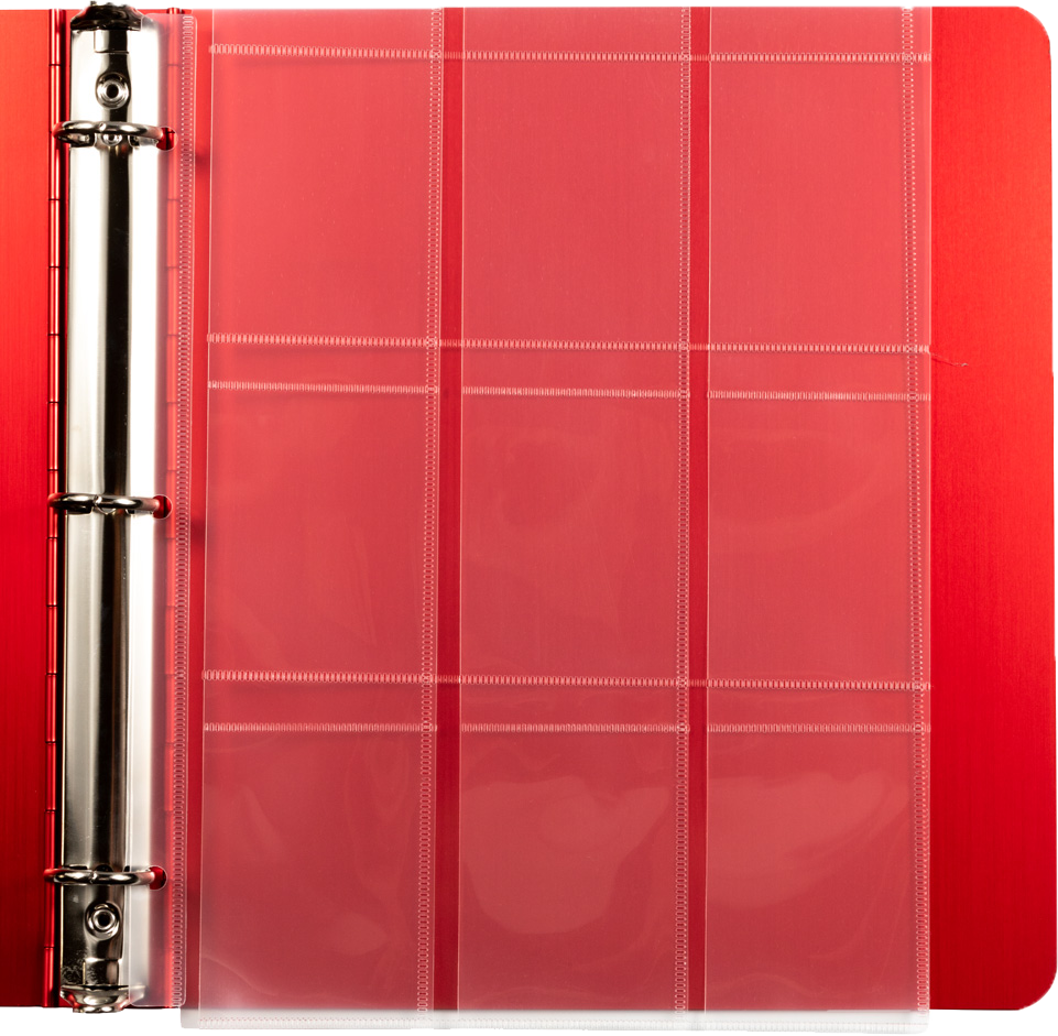 Clear Pocket Binder Collection Pages - 20 Sheets