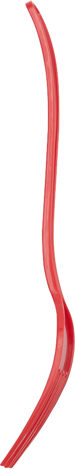 Red Plastic Forks - 50 Pack