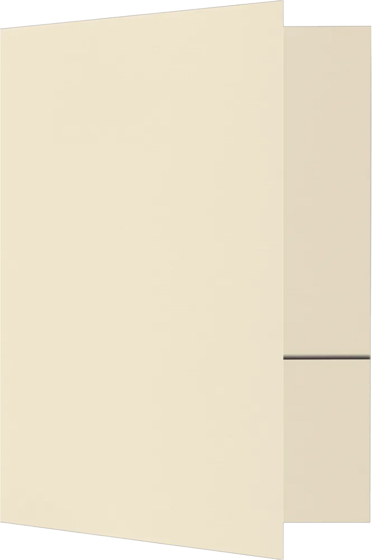 Natural Linen 9 x 12 Folders