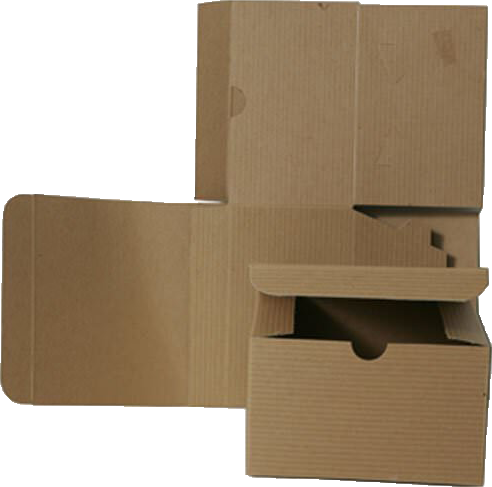 Brown Kraft Medium Open Lid Gift Boxes (5 x 5 x 3)